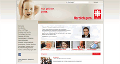 Desktop Screenshot of caritas-mg.net