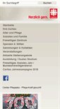 Mobile Screenshot of caritas-mg.de
